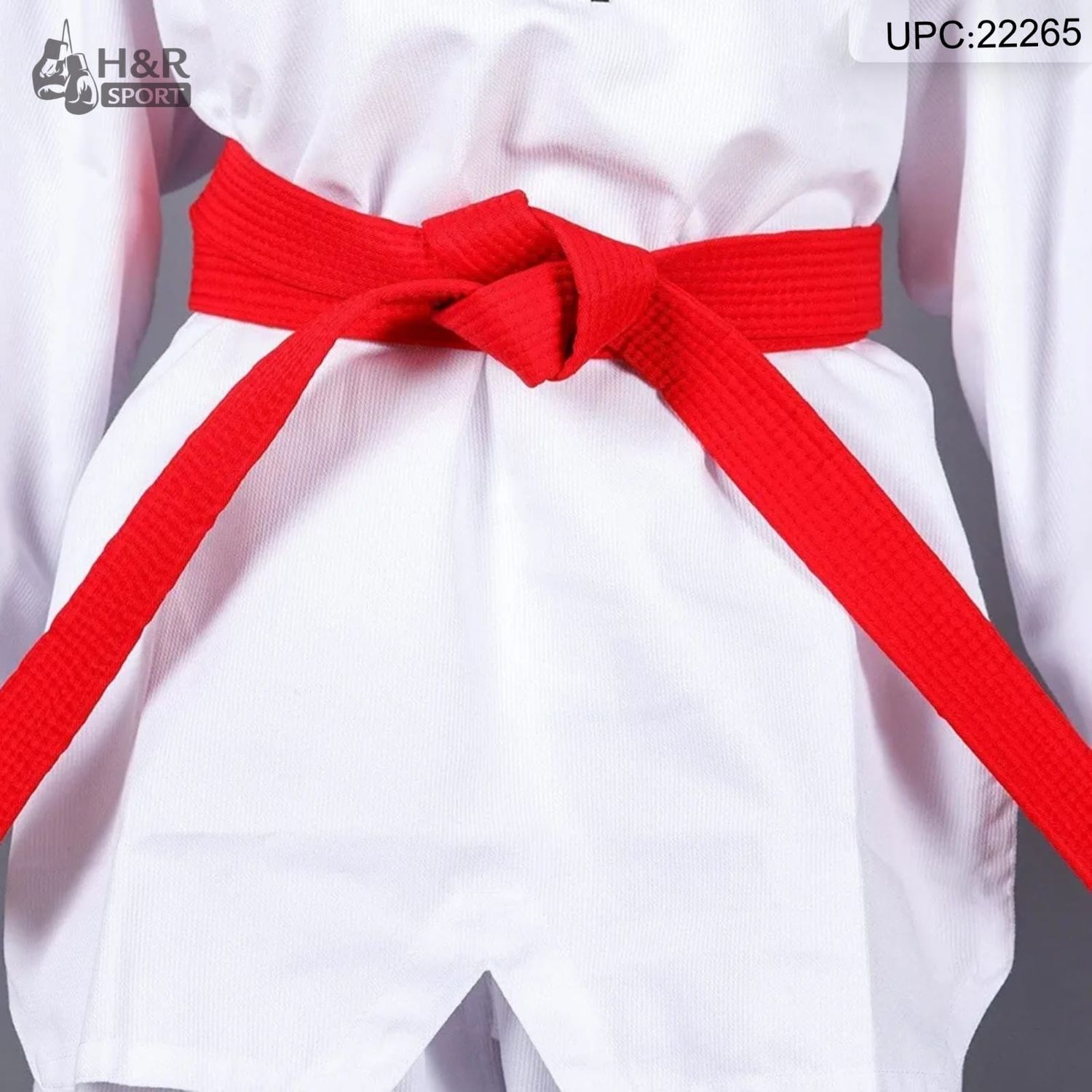 حزام كراتيه خفيف احمر @