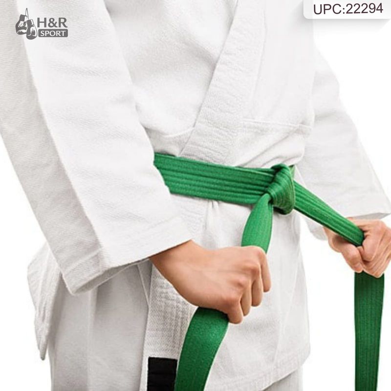 حزام كراتيه اخضر وسط @