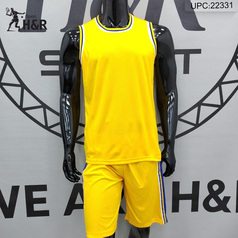 طقم سلة رجالي اصفر @