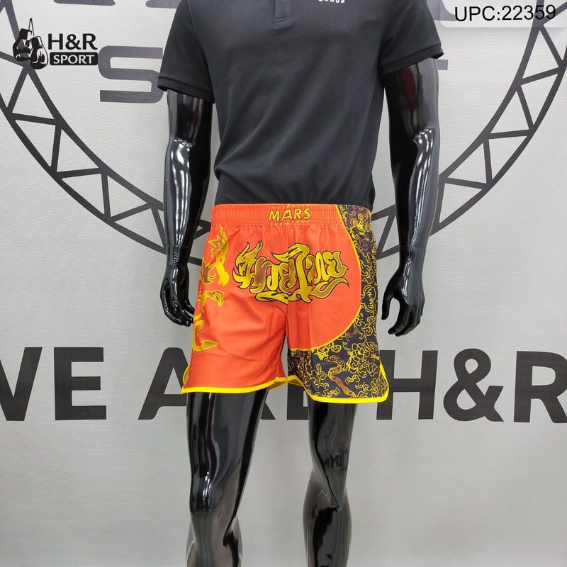 شورت احمر مع اصفر مارس @