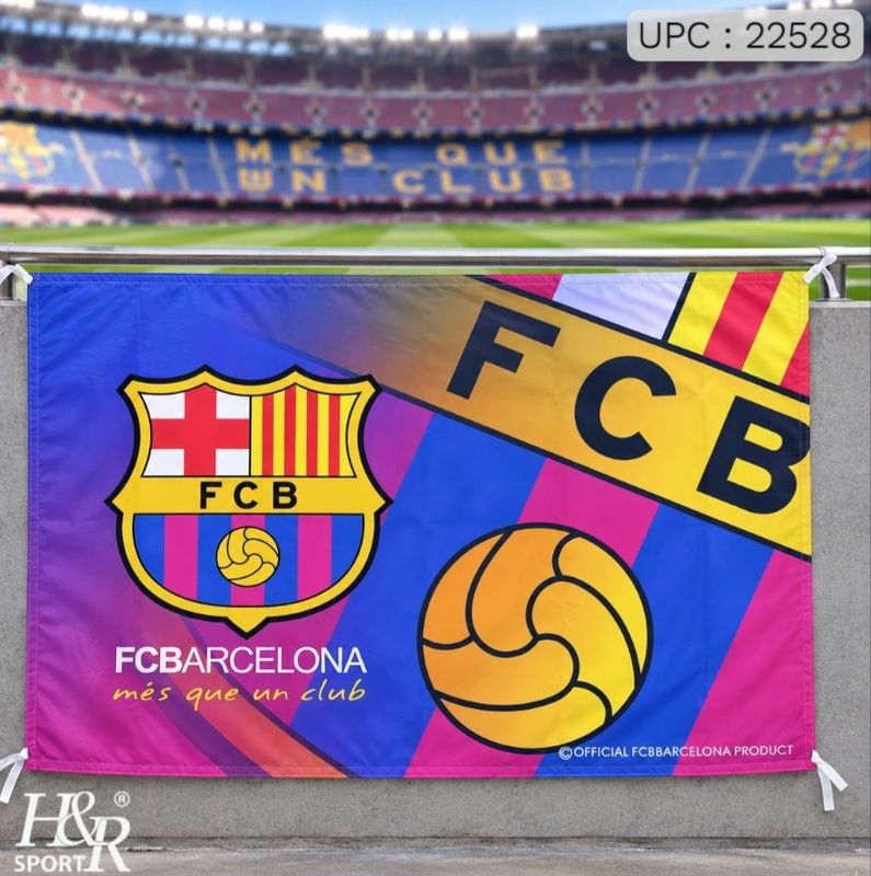 علم نادي برشلونة 65cm *