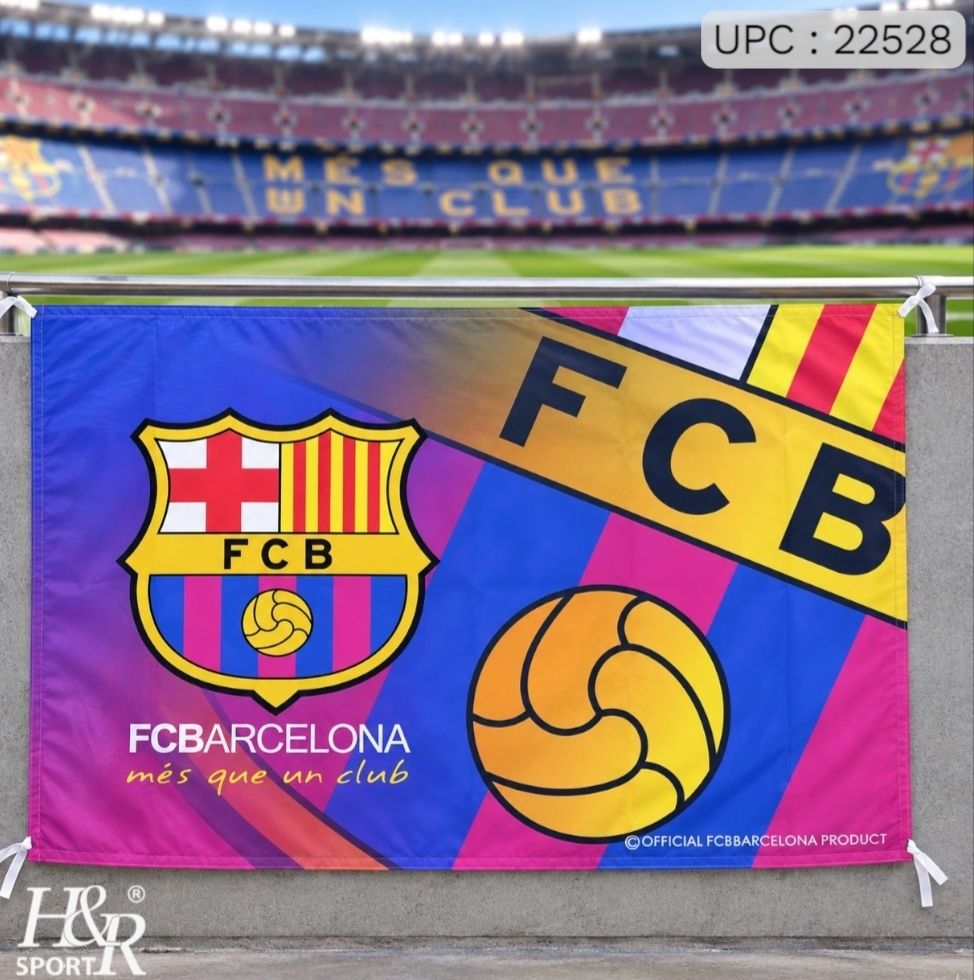 علم نادي برشلونة 65cm *