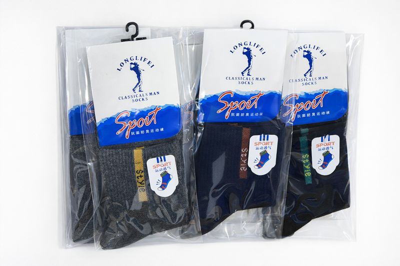 جرابات قطن عالي الجودة بالدزينة 2 #