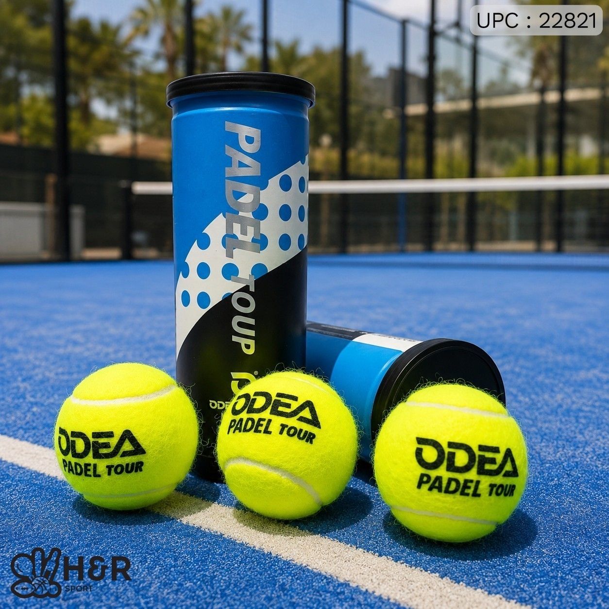 كرات بادل ODEA علبة 3 حبات Blue اصلي من الشركة *