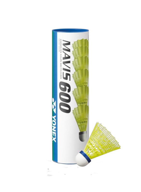 ✓ ريشة Yonex Mavis 600 اصلي لون اصفر 