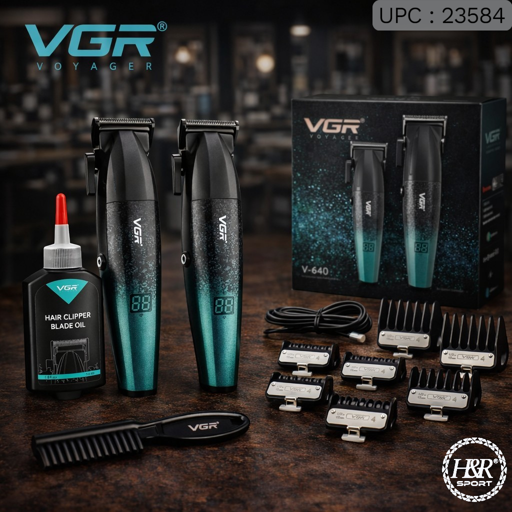 ماكينة حلاقة VGR V-640 Green ✓
