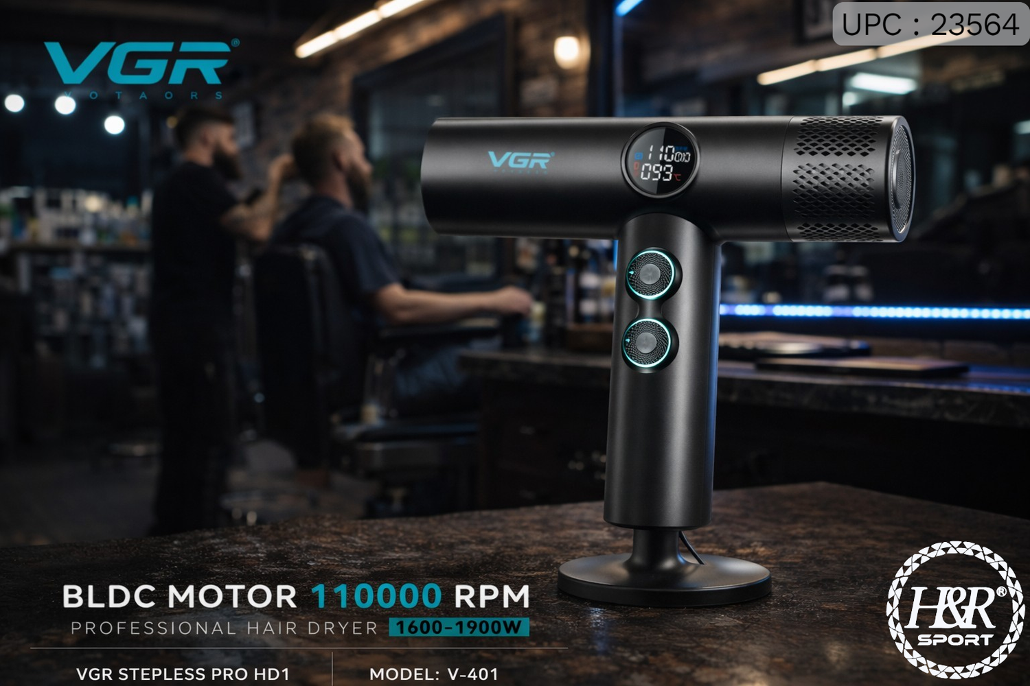 مجفف شعر ايوني VGR V-401 ✓