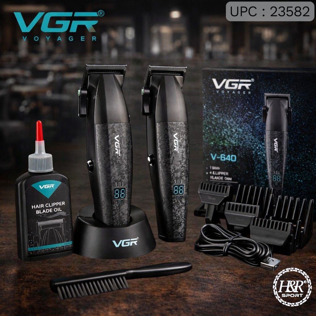 ماكينة حلاقة  VGR V-640 Black ✓