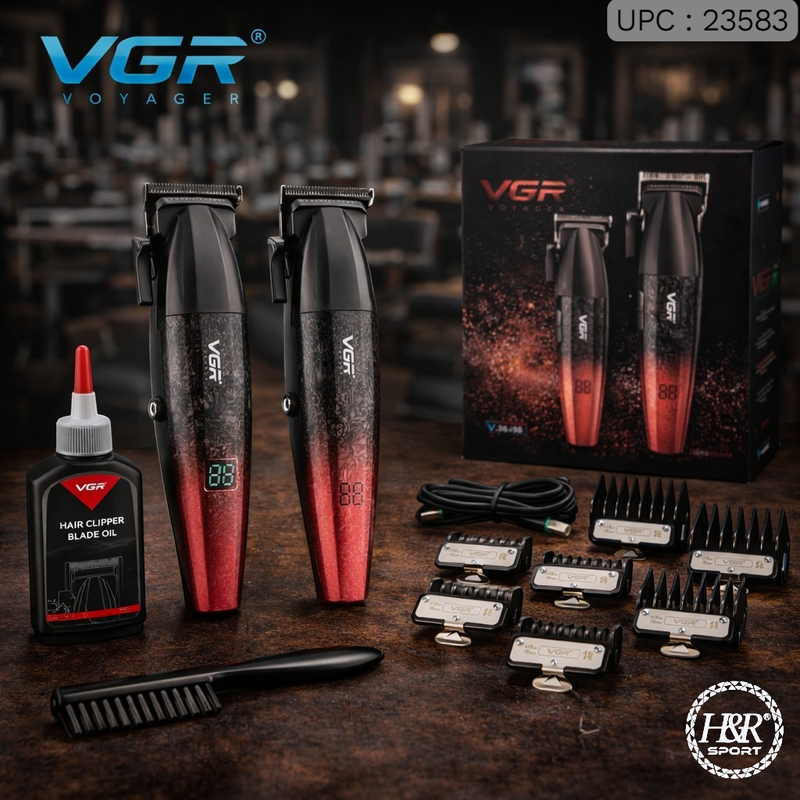 ماكينة حلاقة VGR V-640 Red ✓