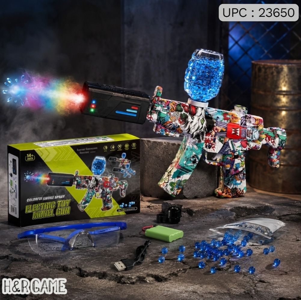 لعبة اطفال فرد خرز مائي مع ليزر ✓