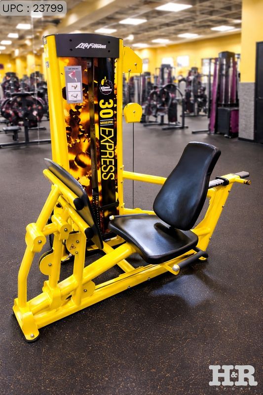 Life Fitness OPtima Leg Press Life (امريكي مستعمل)✓