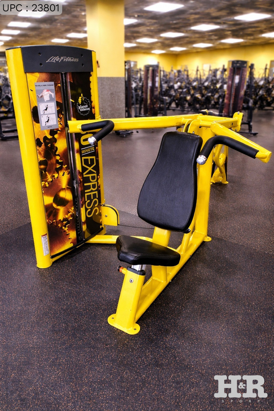 fitness optima shoulder press life(امريكي مستعمل)✓
