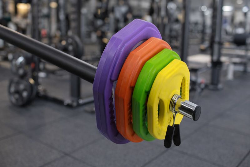 اقراص بار بيل ربر وزن 5 kg ✓