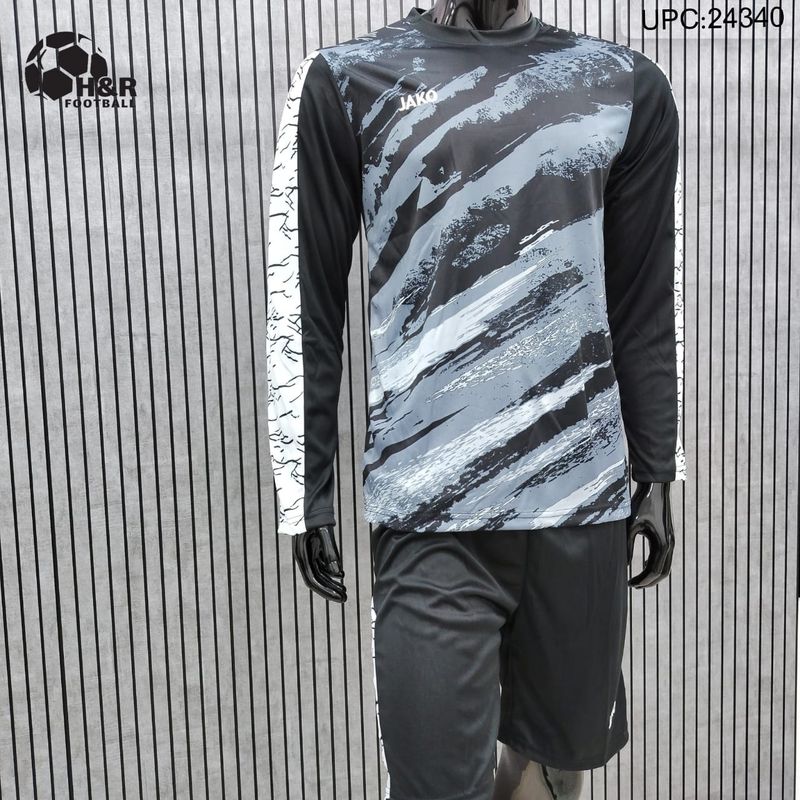 طقم كم طويل رجالي أسود JAKO ✓