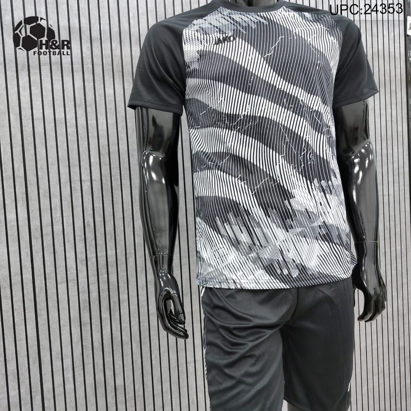 طقم كم قصير رجالي أسود JAKO✓