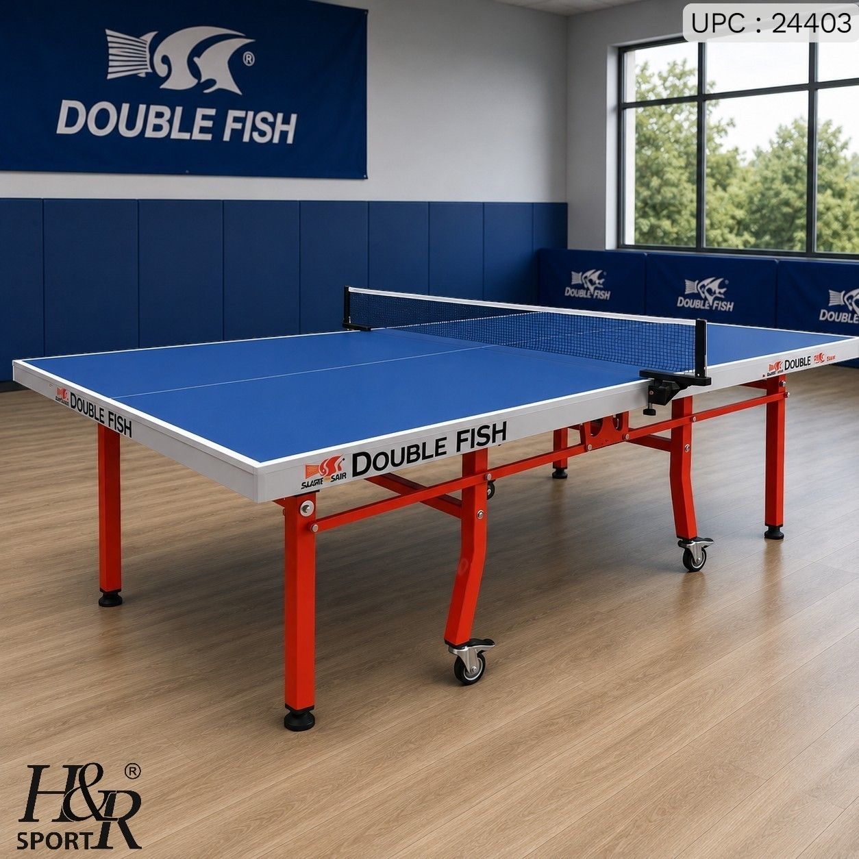 طاولة تنس Double Fish أصلي من الشركة  ✓