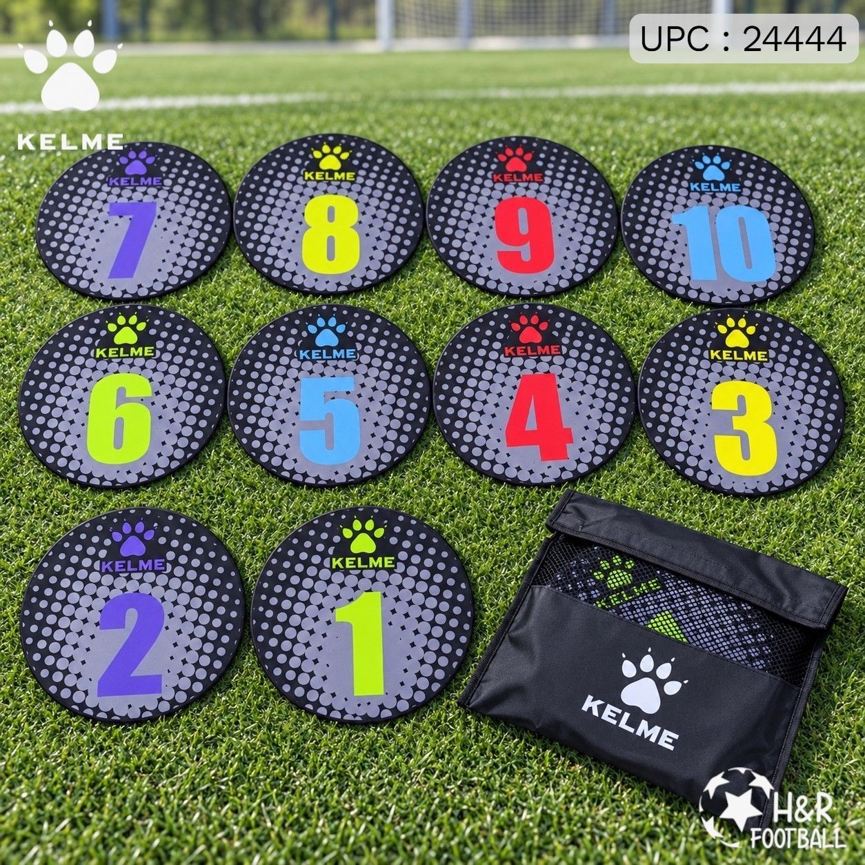 رقعات تدريب مرقمة 10 قطع KELME *