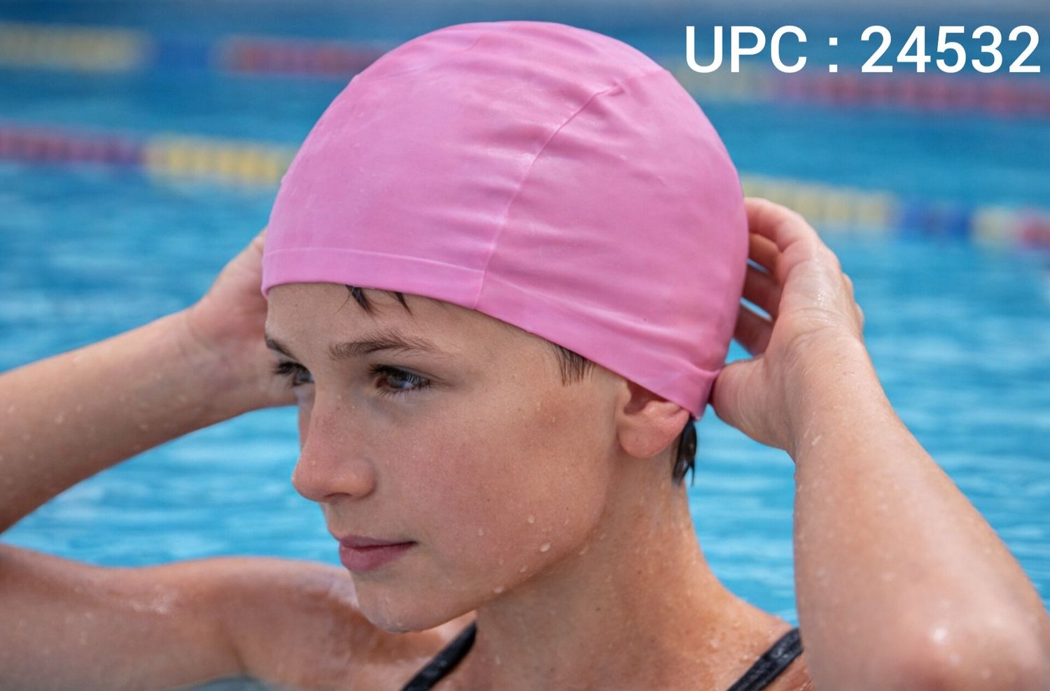 طاقية سباحة مقاومة للمياه ✓