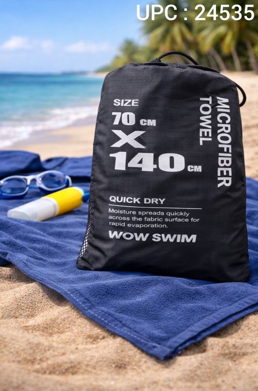 منشفة سباحة سريعة الجفاف (CM140*70) ✓