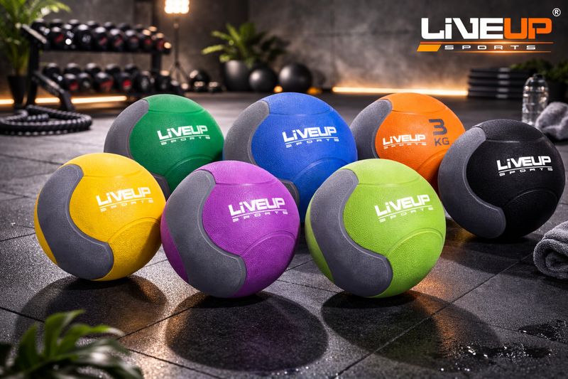 كرة وزن طبي LIVE UP أصلي من الشركة 9kg ✓