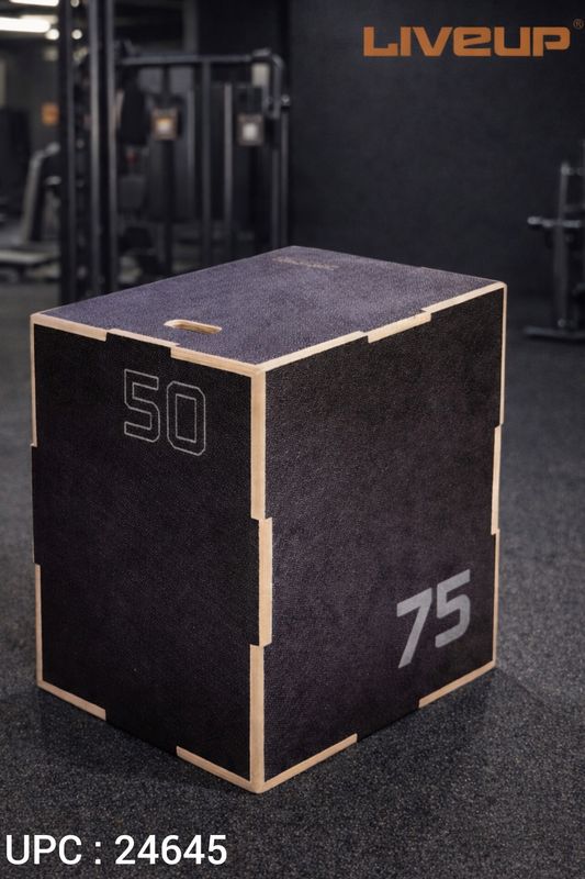 صندوق القفز الخشبي  LIVE UP - 3in1