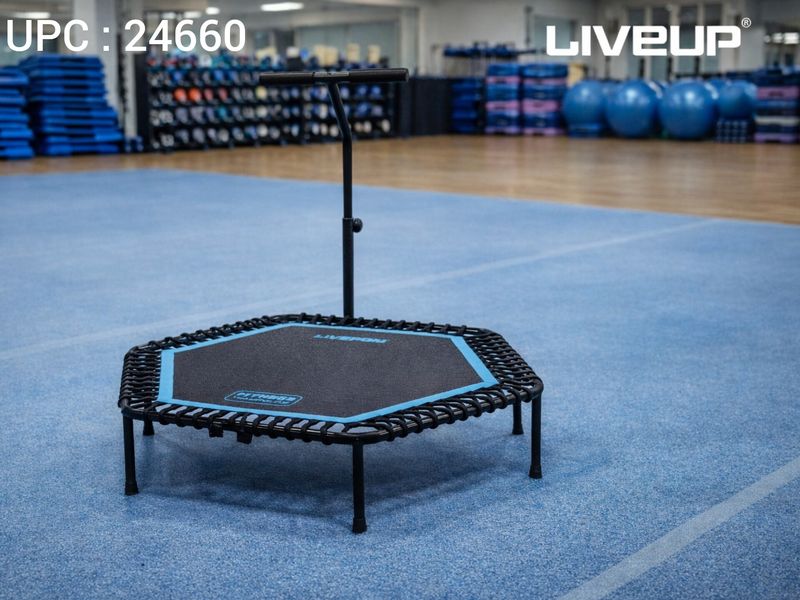 ترامبولين مع ممسك يد- 50 انشLIVE UP   ✓