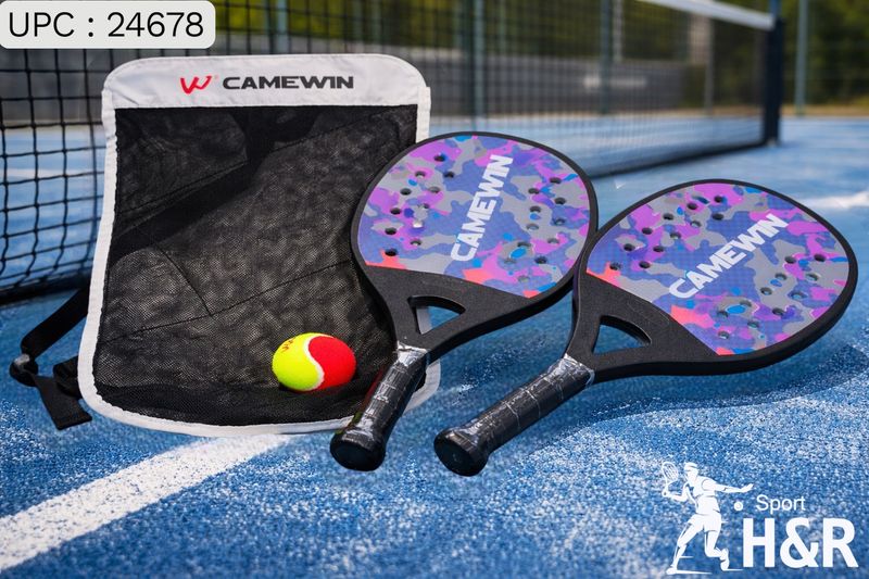 مضارب بادل بالزوج مع حقيبة CAMEWIN ✓