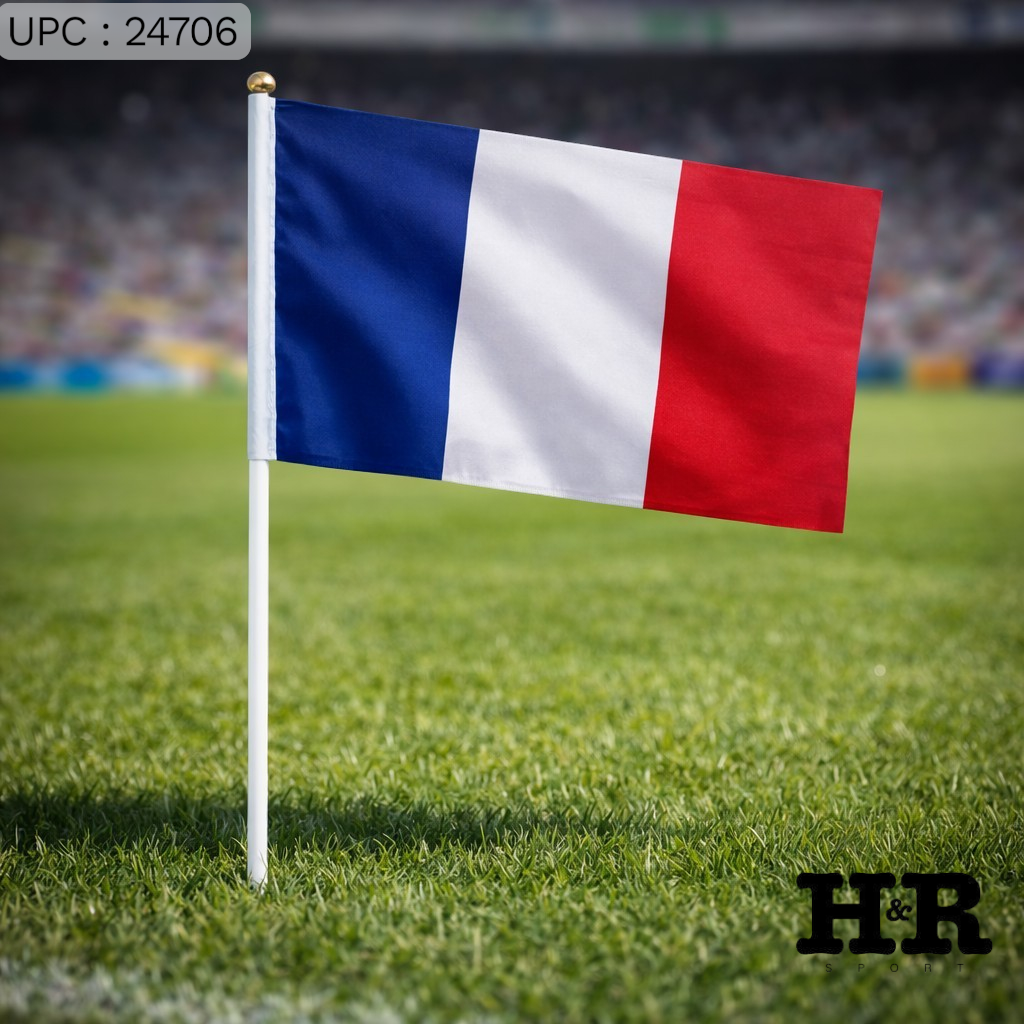 علم فرنسا 28*20 CM ✓
