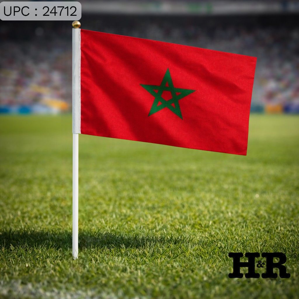 علم المغرب 28*20 CM ✓