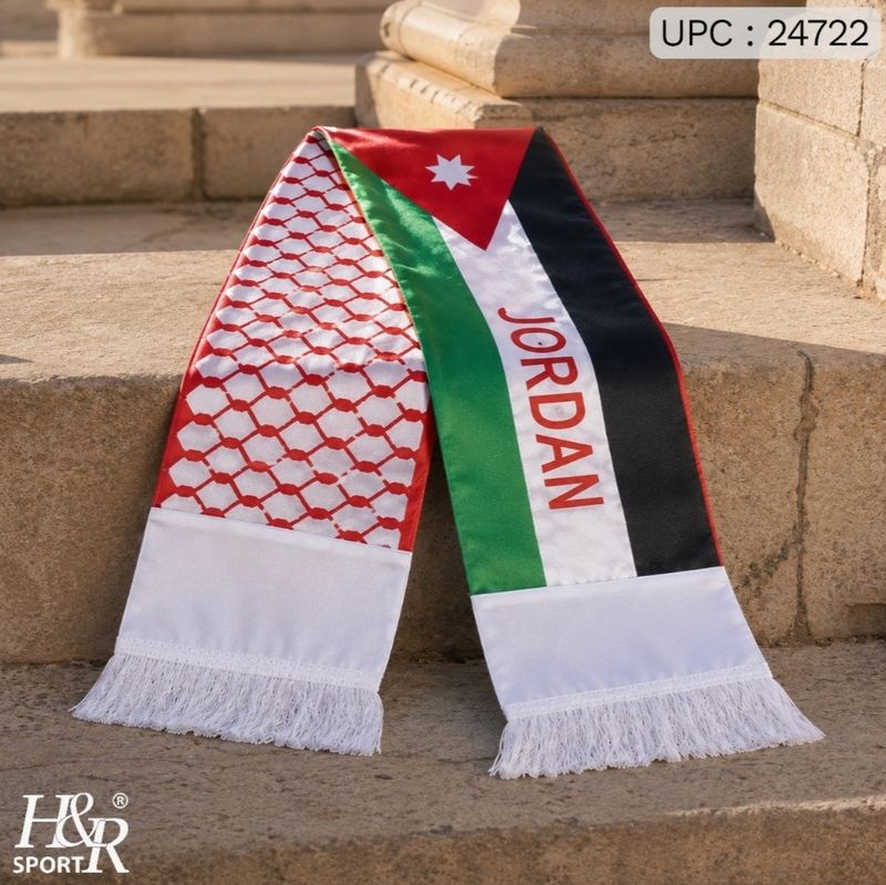 سكارف بعلم الأردن ✓