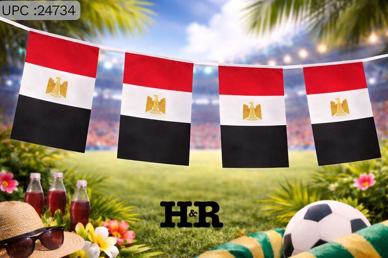 راية بعلم مصر ✓