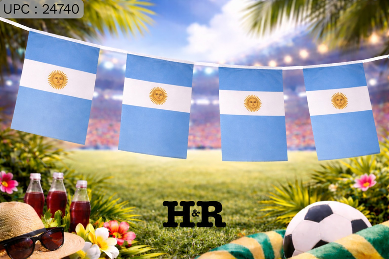 راية بعلم الأرجنتين ✓
