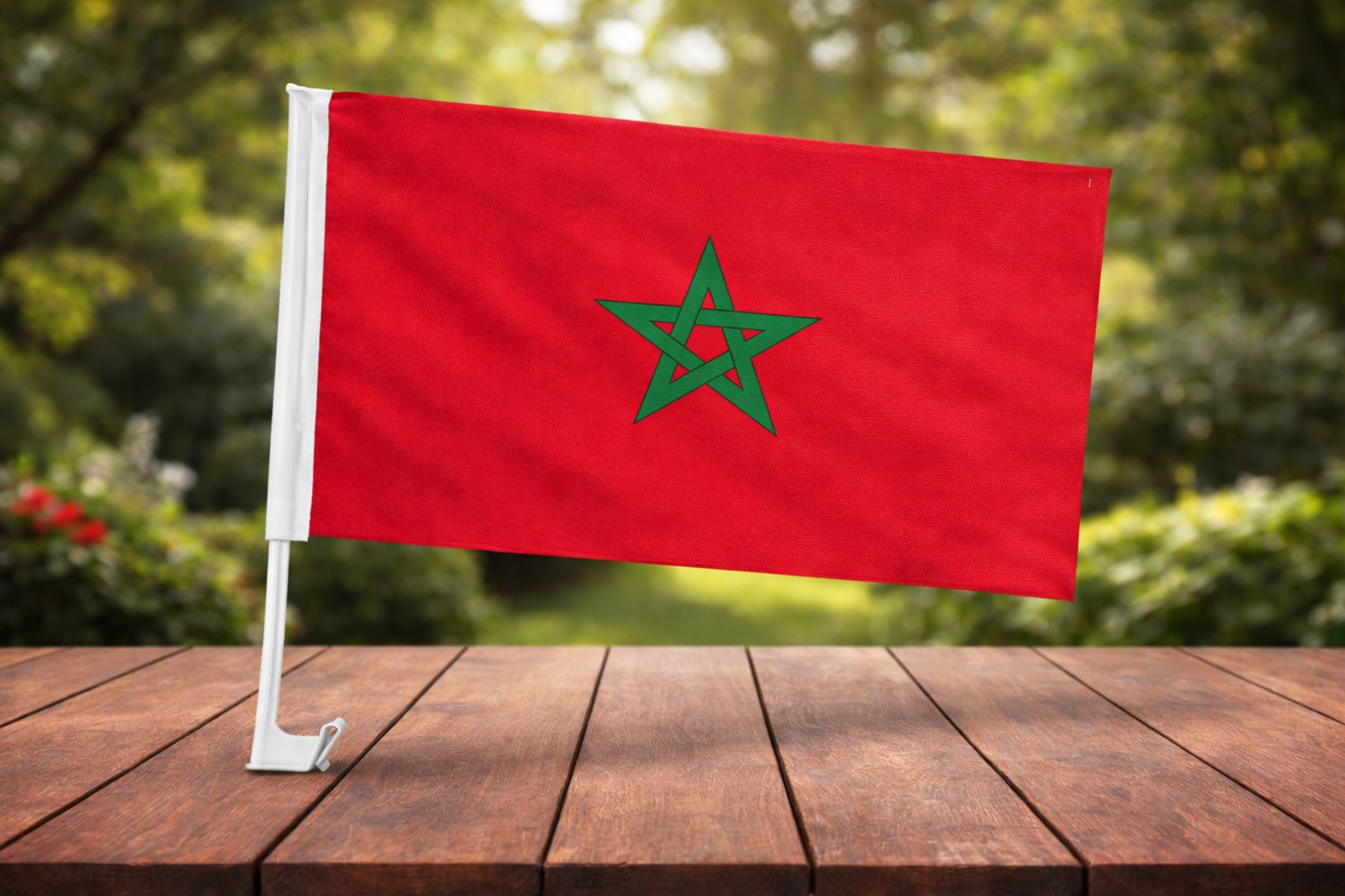 علم المغرب للسيارة