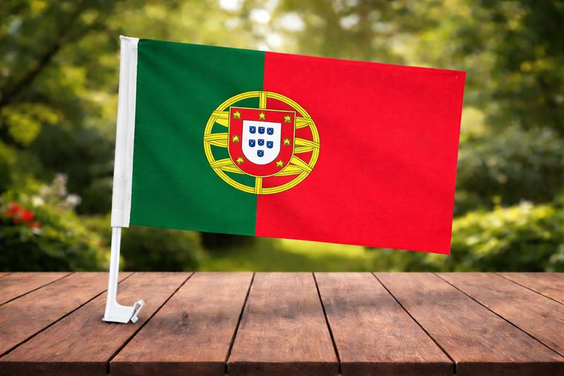 علم البرتغال للسيارة