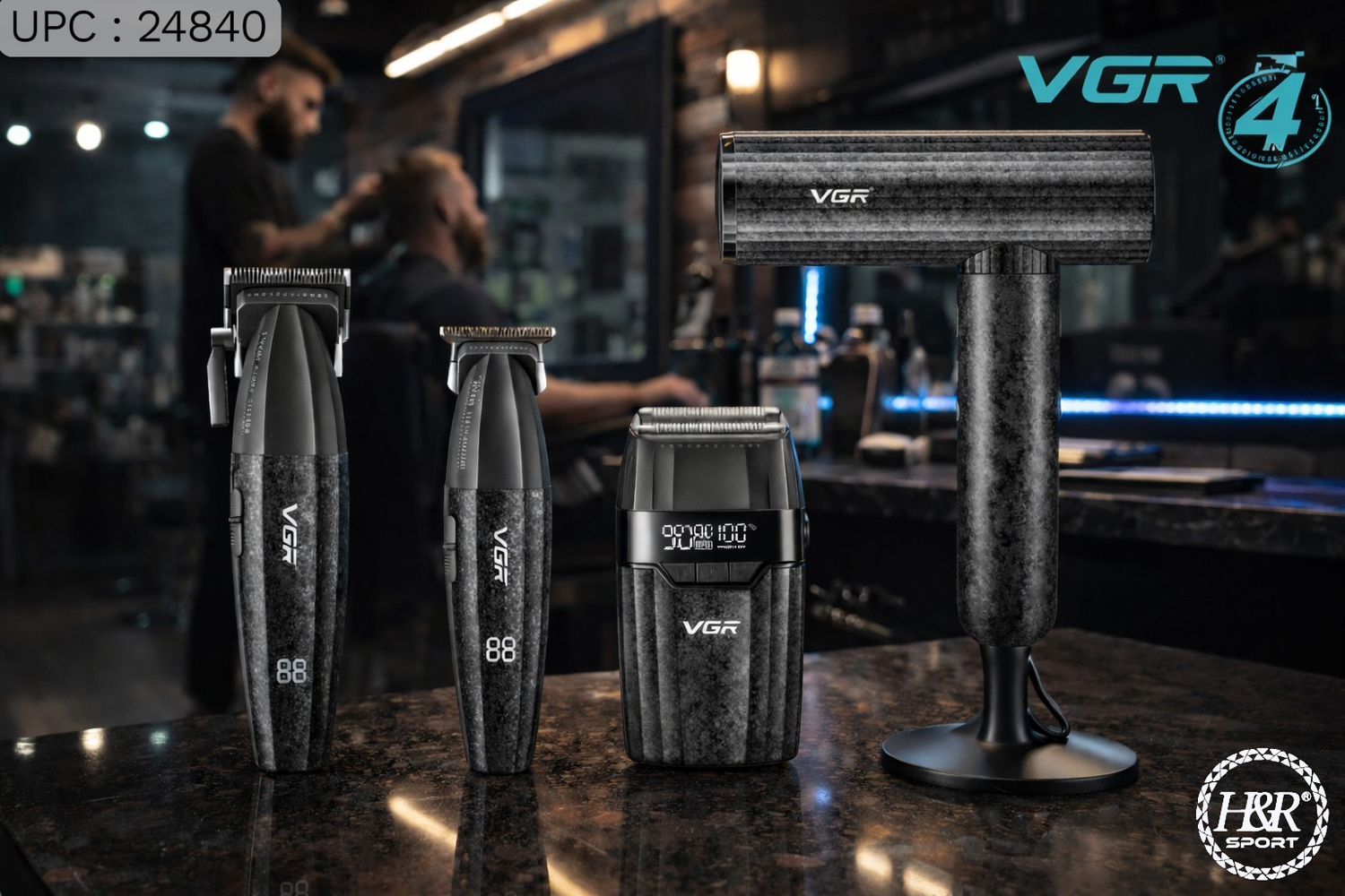 طقم حلاقة المتكامل VGR-640 S4 ✓