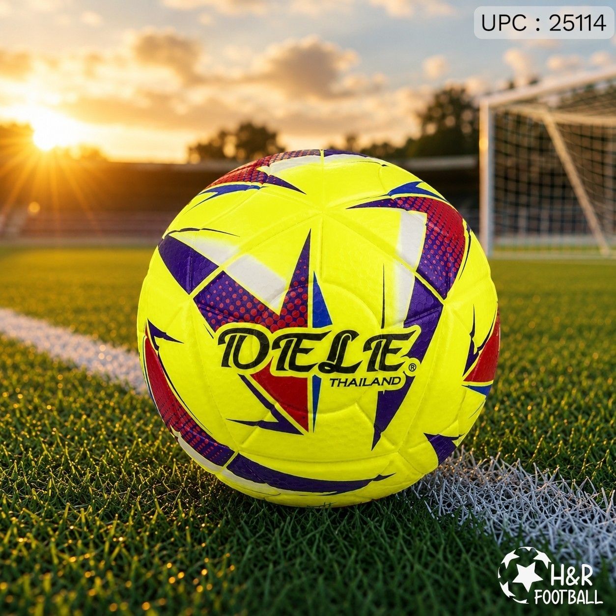 كرة Dele تايلندي أصلي من الشركة Yellow Ball M111  ✓