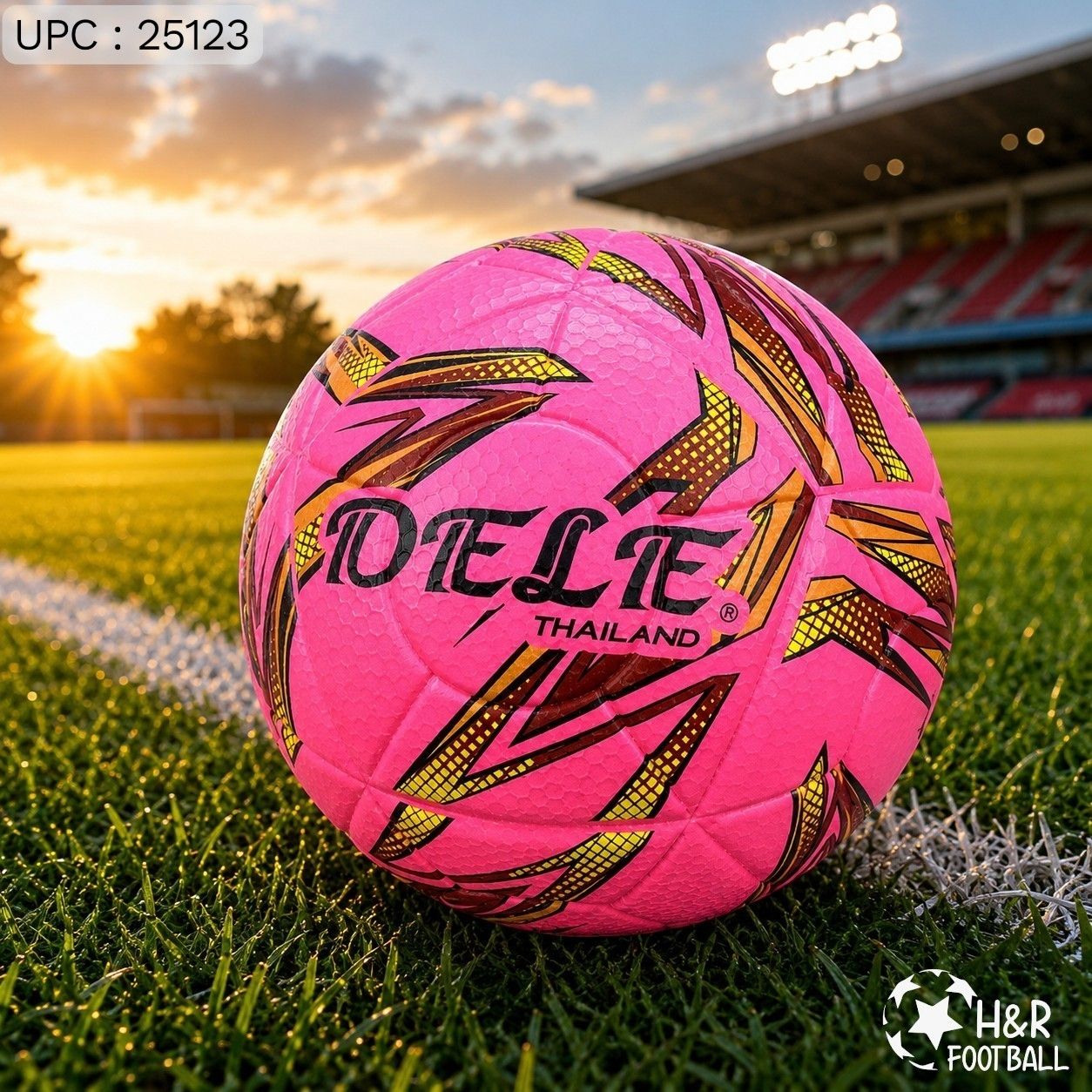 كرة Dele تايلندي أصلي من الشركة Pink Ball D114 ✓