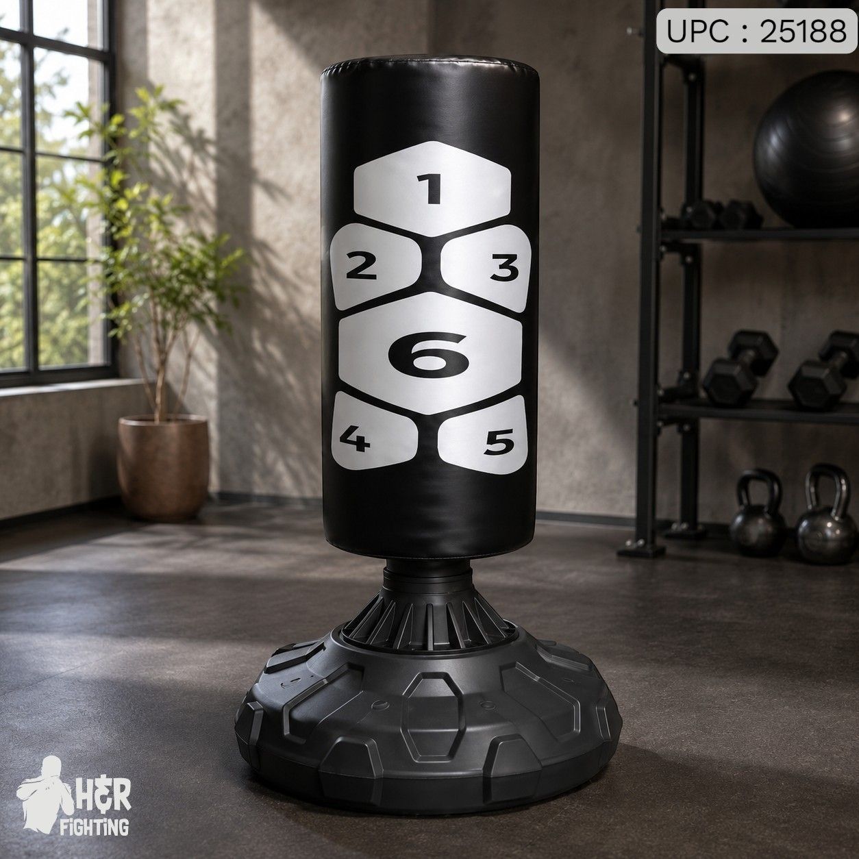 ستاند ملاكمة Boxing Number 1.65M ✓