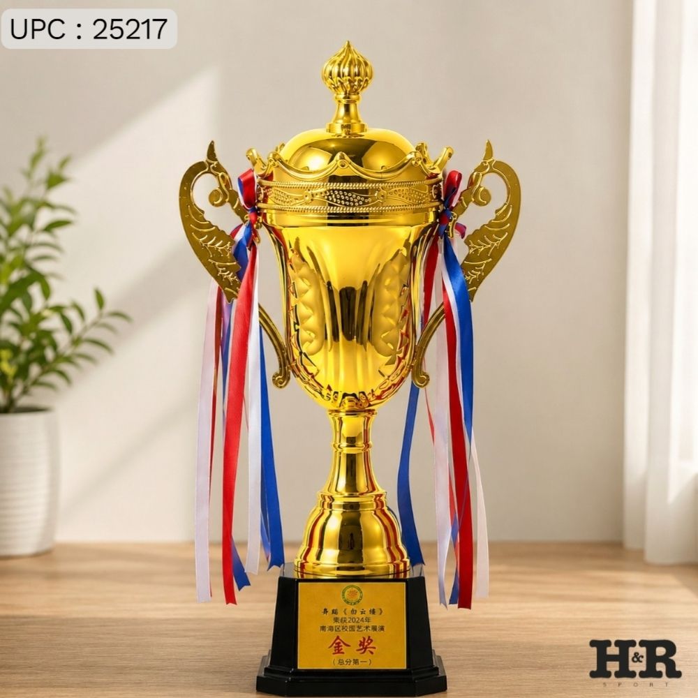 كأس البطولة الذهبي E - 35.5CM ✓