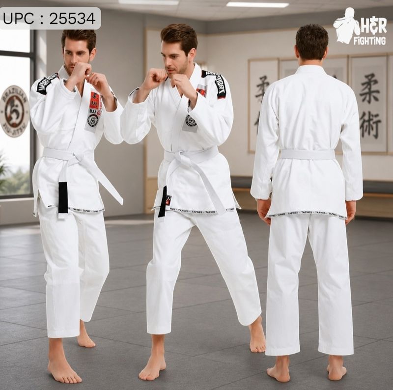 بدلة جوجيتسو (Jiu-Jitsu) أبيض 160 *