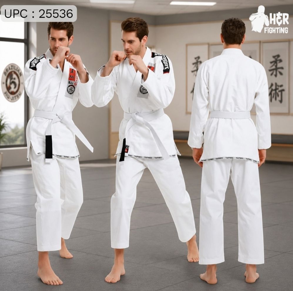 بدلة جوجيتسو (Jiu-Jitsu) أبيض 180 *