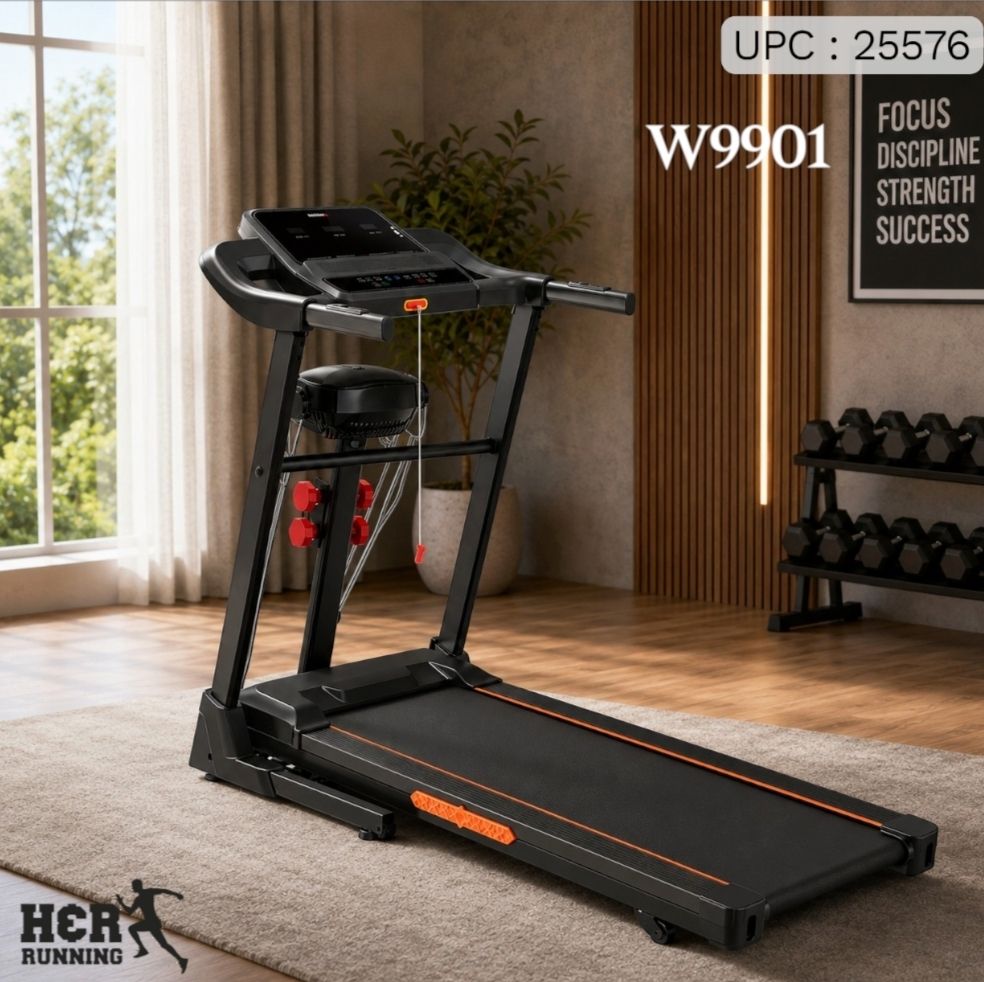 جهاز ركض مع حركات W9901 ✓