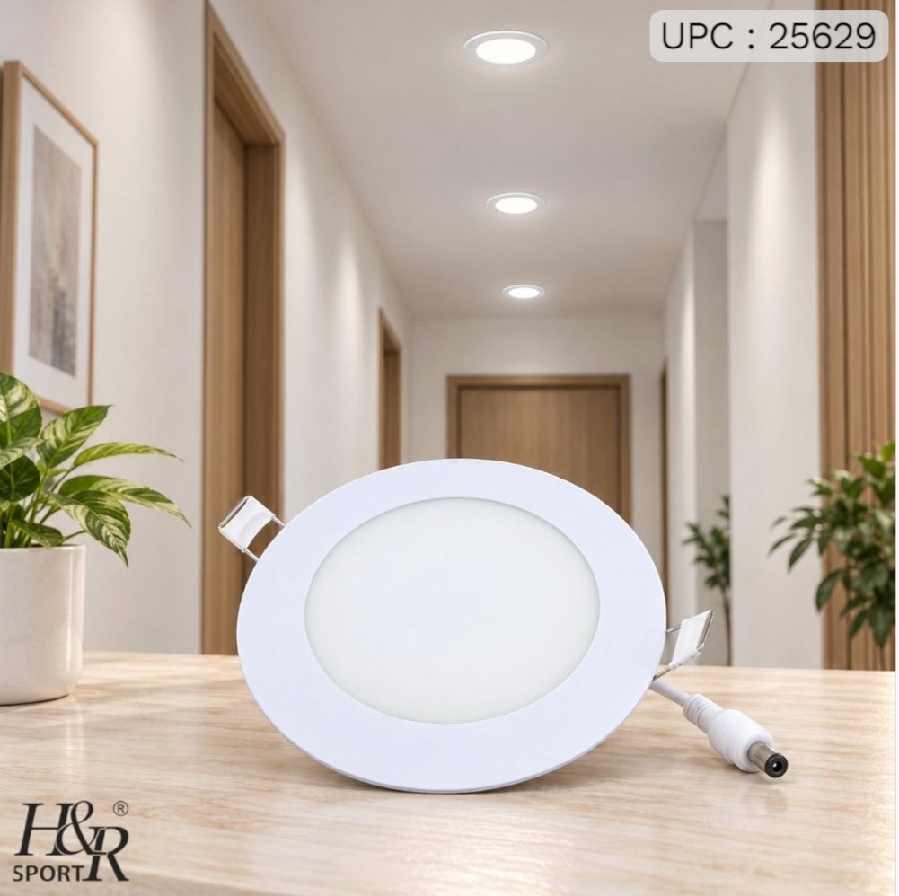 بانل إضاءة LED دائري 18 واط – ضوء أبيض *