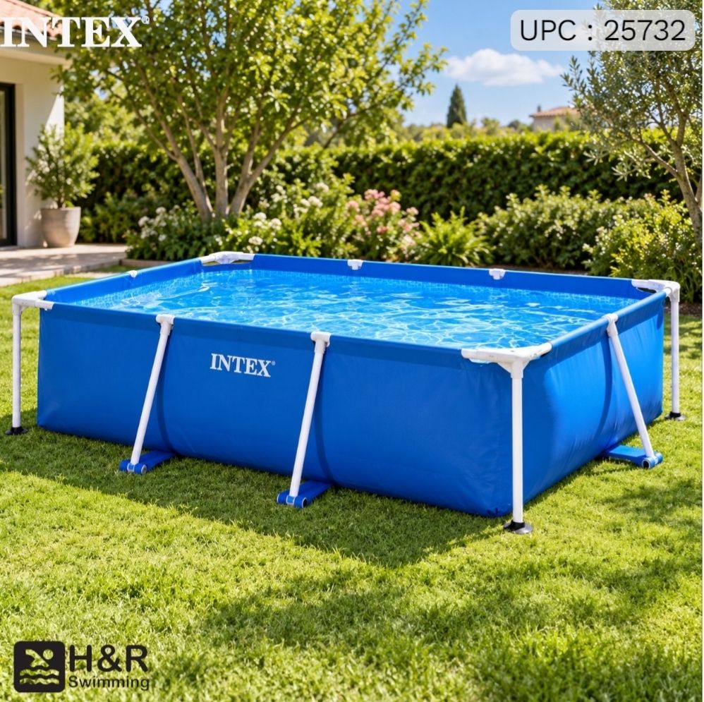 بركة سباحة INTEX أصلي من الشركة (2.2M*1.5CM*60CM)  *