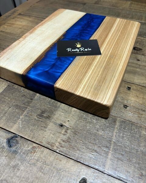 Olive Ash Chopping Boards - Blue