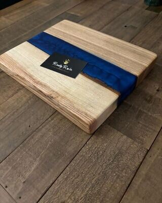 Olive Ash Chopping Boards - Blue