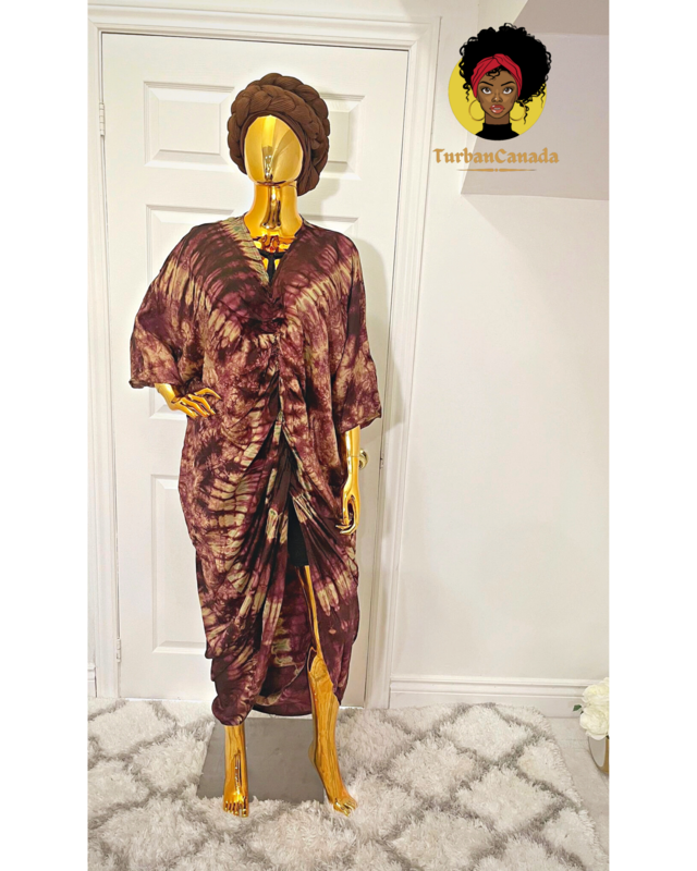 Adire Ruched Dresses
