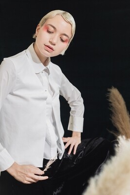 Origami Cotton Waistcoat Shirt Origami Cotton Waistcoat Shirt