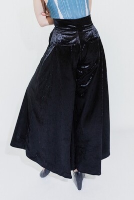Flared Velvet Trousers