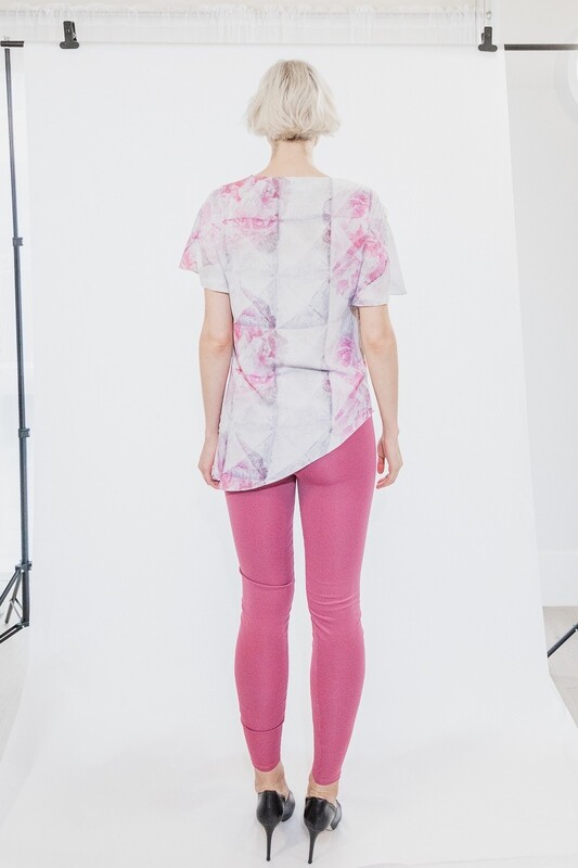 Printed Origami Tee